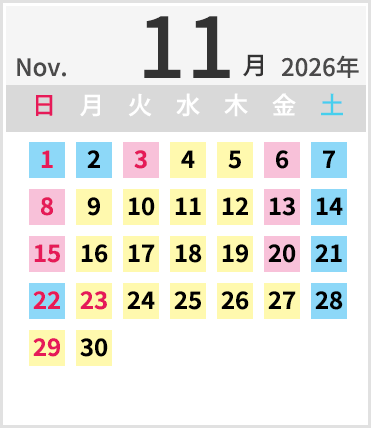 2026年11月